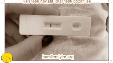 hamilelik testi negatif çıkıp hamile olan var mı